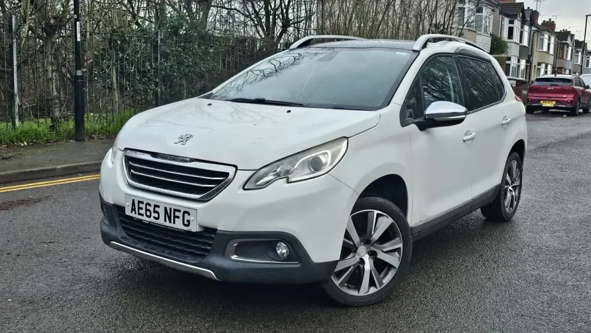 Używany Peugeot 2008 2015 Biały SUV