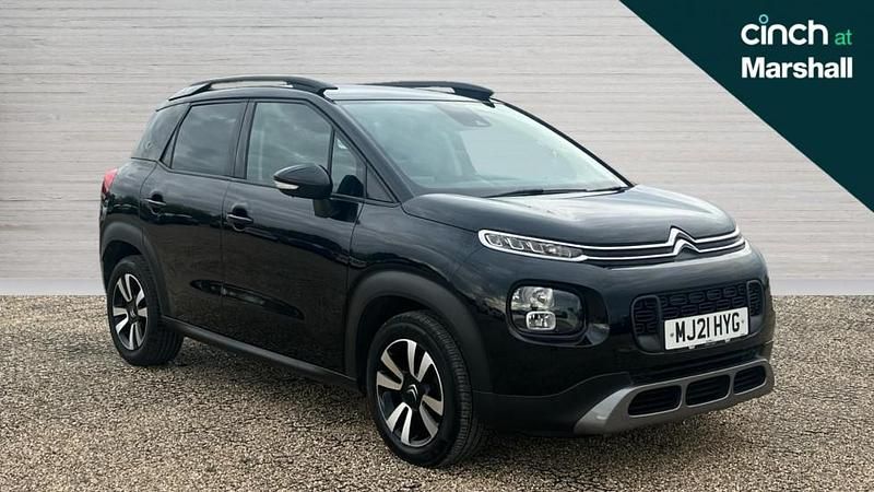 Black Used 2021 Citroën C3 Aircross PureTech SUV | £10,232 - Image 1/4