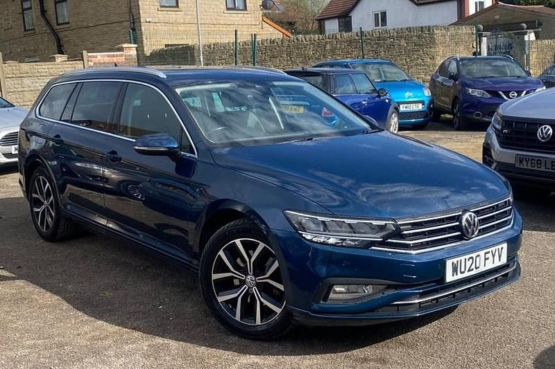 Used VW Passat SEL 190 HP (139 kW) 2020 Blue Estate