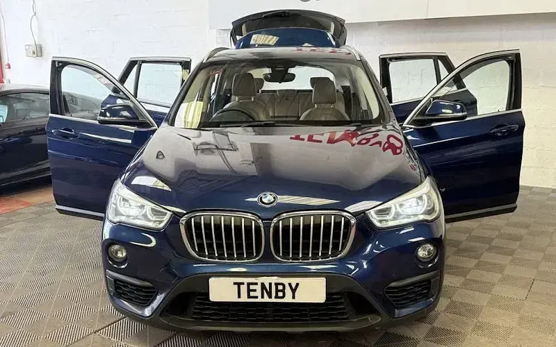 Used BMW X1 xLine 231 HP (169 kW) 2016 Blue SUV