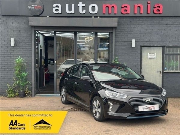 Black Used 2018 Hyundai Ioniq Premium SE Sedan | £11,599 (Fair price) - Image 1/1