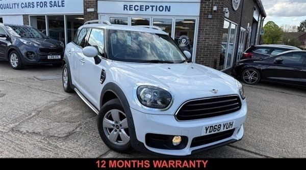 White Used 2018 Mini Cooper D Countryman SUV | £11,655 (Fair price) - Image 1/1