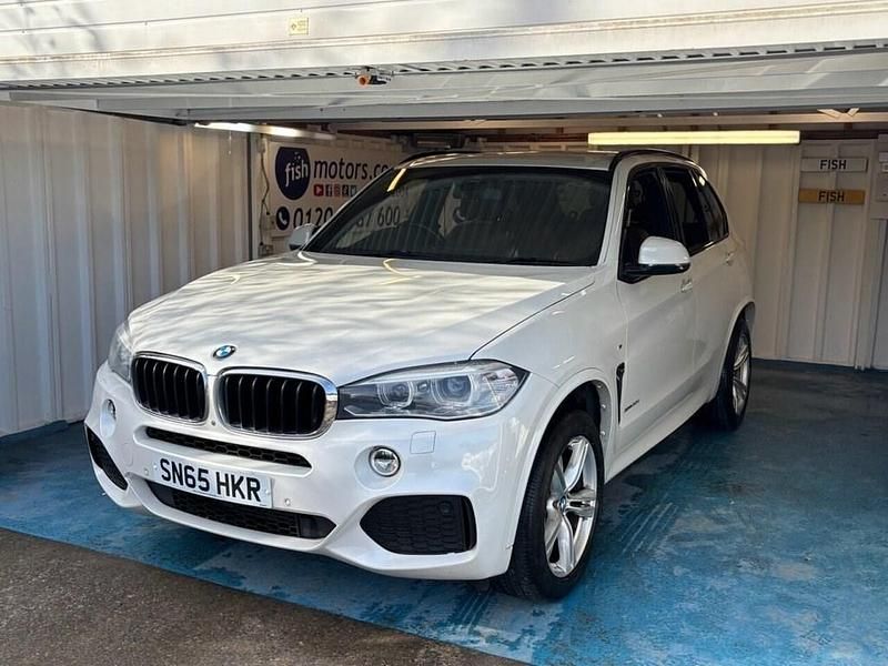 Used BMW X5 M Sport 258 HP (189 kW) 2015 White SUV