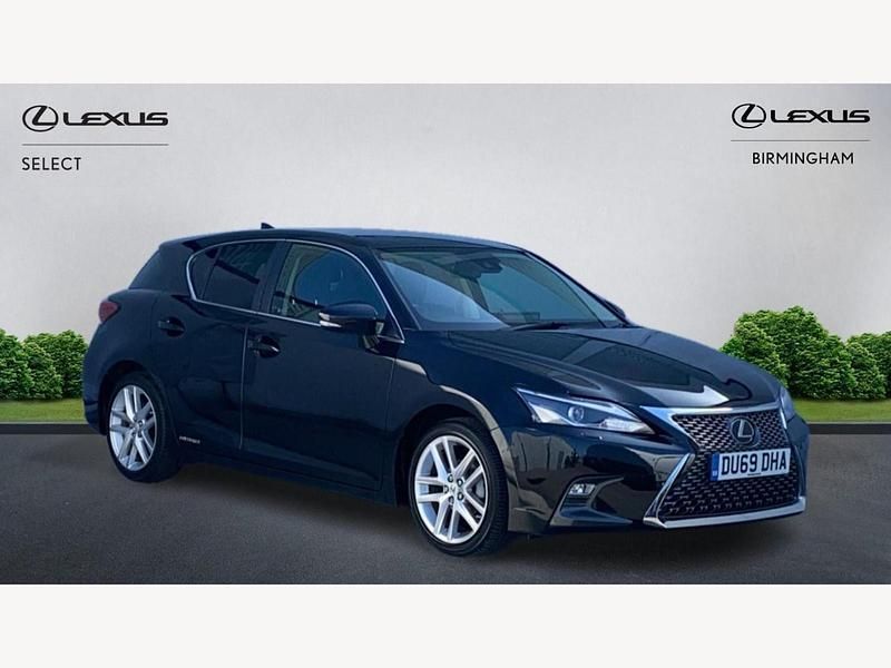 Black Used 2019 Lexus CT200h Hatchback | £17,495 (A bit pricey) - Image 1/3