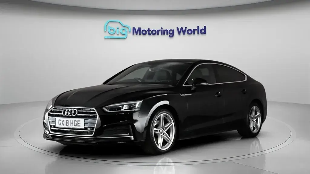 Usado Audi A5 Sportback S-Line 190 HP (139 kW) 2018 Preto Citadino