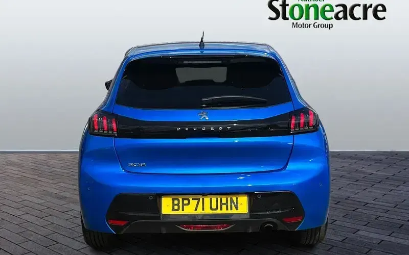 Used Peugeot 208 Allure Premium 102 HP (75 kW) 2022 Blue Hatchback