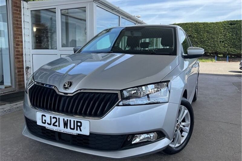 Silver Used 2021 Skoda Fabia SE Hatchback | £10,995 (Fair price) - Image 1/4