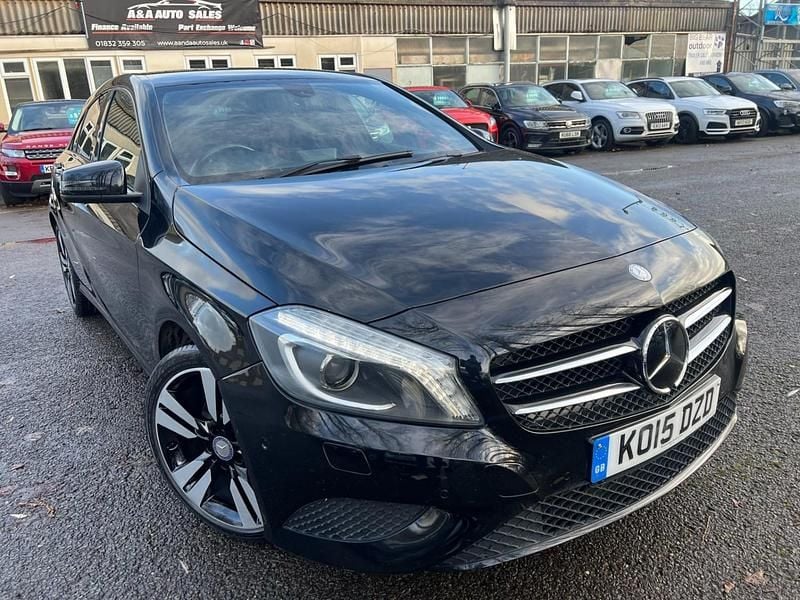Black Used 2015 Mercedes A200 Hatchback | £7,895 (Good price) - Image 1/4