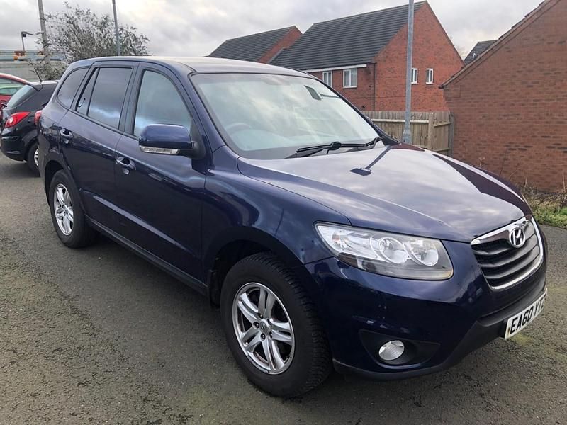 Blue metallic Used 2010 Hyundai Santa Fe Style SUV | £2,495 (Expensive) - Image 1/4