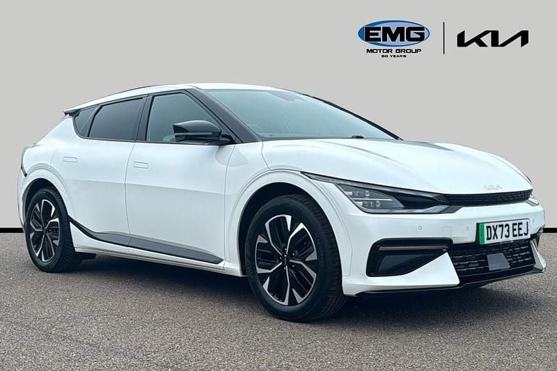 Used Kia EV6 GT-Line 236 kW (321 HP) 2023 White pearl SUV