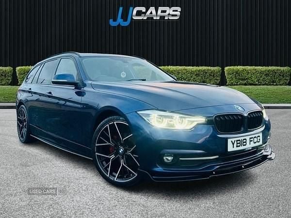 Used BMW 318 Sport Line 150 HP (110 kW) 2018 Blue Estate