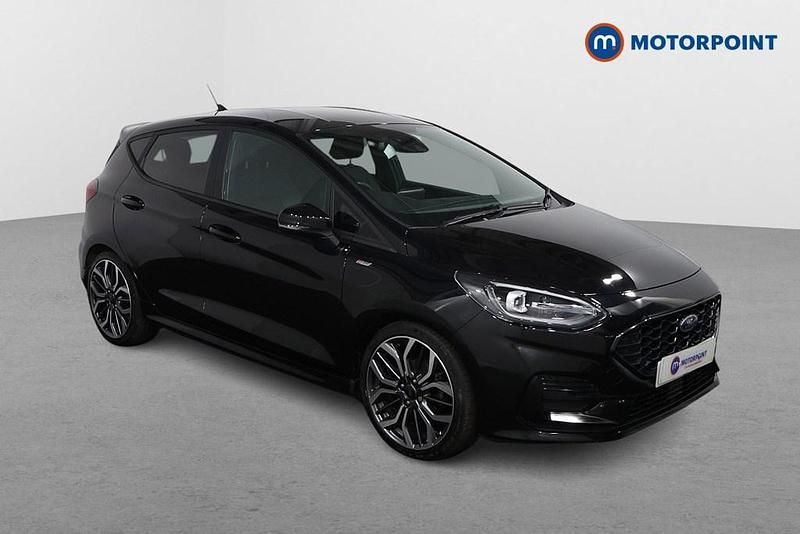 Used Ford Fiesta ST-Line X 101 HP (74 kW) 2023 Black Hatchback