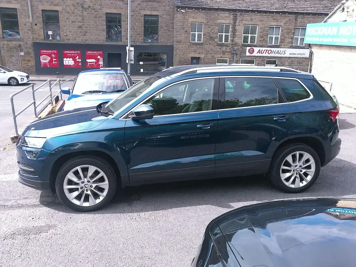 Used Skoda Karoq SE L 115 HP (84 kW) 2019 Blue SUV