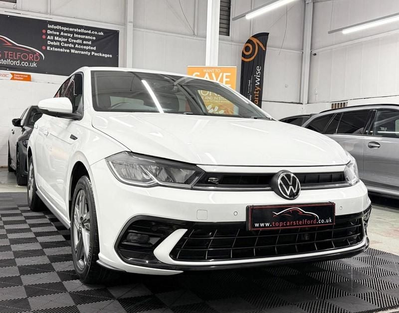 Used VW Polo R-line 95 HP (69 kW) 2022 White Hatchback