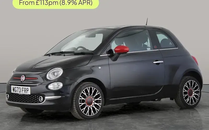 Used Fiat 500 Red 69 HP (50 kW) 2022 Hatchback