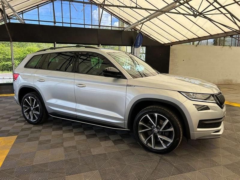 Used Skoda Kodiaq SportLine 190 HP (139 kW) 2018 Silver SUV