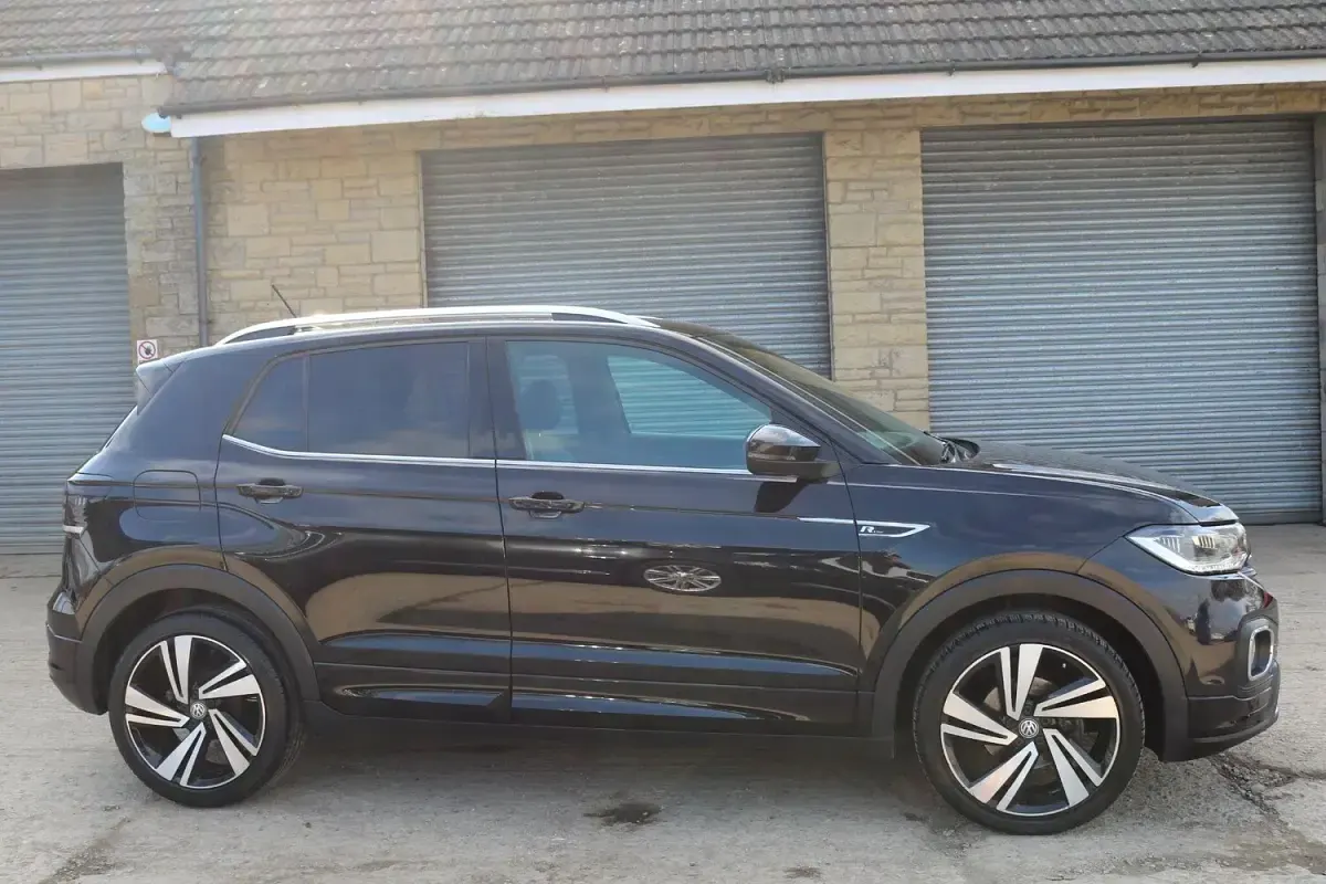 Used VW T-Cross R-line 115 HP (84 kW) 2019 Black SUV