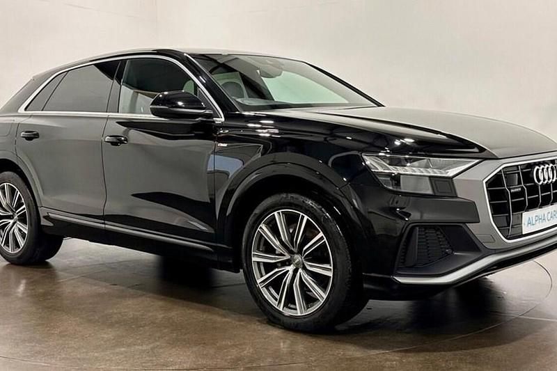 Black Used 2019 Audi Q8 S-Line SUV | £34,995 (Super price) - Image 1/1