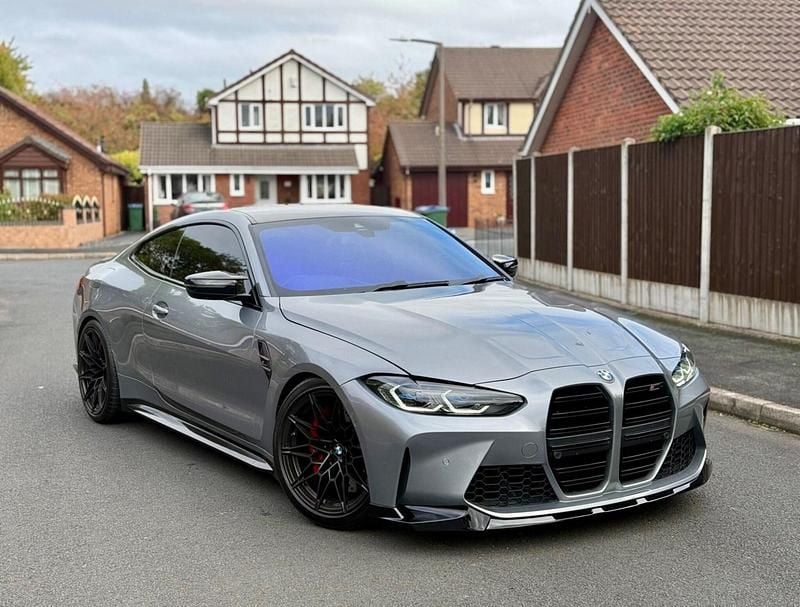 Grey Used 2021 BMW M4 Competition Edition Coupe | £44,995 (Good price) - Image 1/4