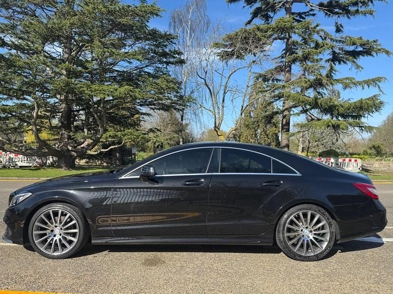 Used Mercedes CLS220 AMG Line Premium 177 HP (130 kW) 2016 Black Coupe