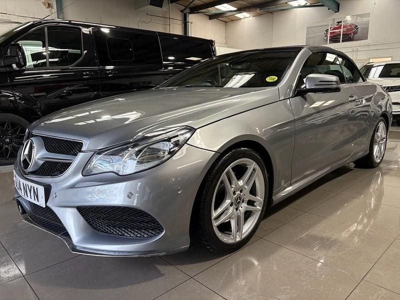 Used Mercedes E250 AMG 204 HP (150 kW) 2014 Silver Cabriolet