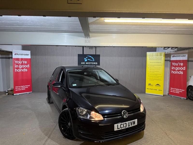 Black Used 2013 VW Golf VII SE Hatchback | £6,995 (Fair price) - Image 1/4