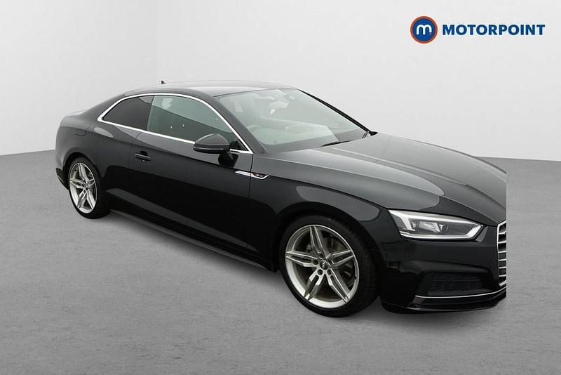Black Used 2017 Audi A5 S-Line Coupe | £14,399 (Fair price) - Image 1/4
