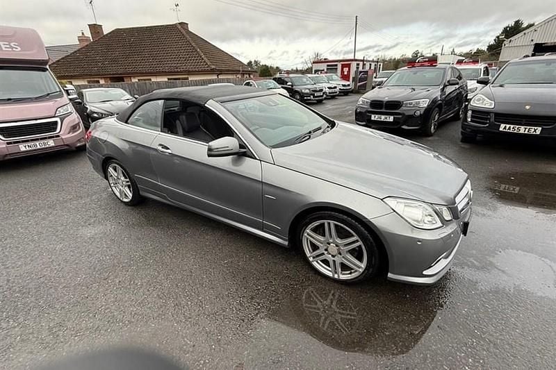Used Mercedes E350 2011 Silver Cabriolet