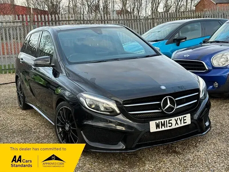 Used Mercedes B200 AMG Line Premium Plus 2015 Black Hatchback