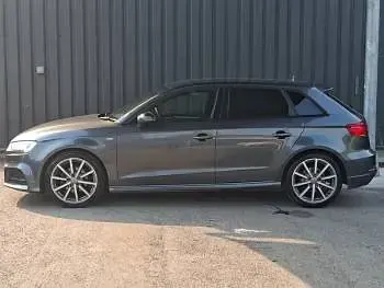 Used Audi A3 Black Edition 150 HP (110 kW) 2017 Grey Hatchback