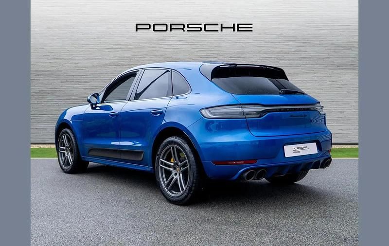 Used Porsche Macan Turbo 434 HP (319 kW) 2020 Blue SUV