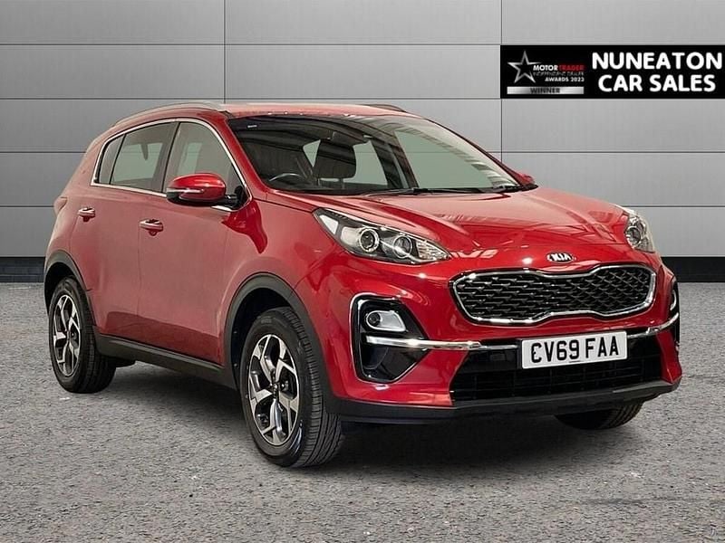 Used Kia Sportage 130 HP (95 kW) 2019 Red SUV