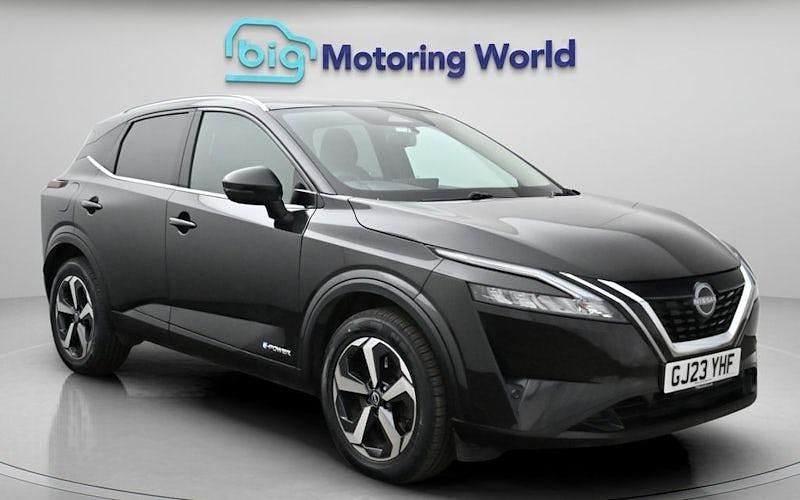 Used Nissan Qashqai N-Connecta 190 HP (139 kW) 2023 Black SUV