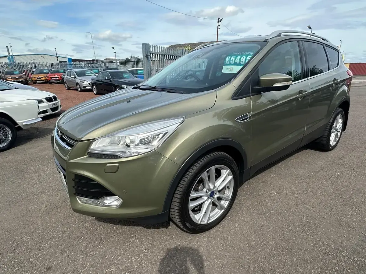 Used Ford Kuga Titanium X 163 HP (119 kW) 2013 Green SUV
