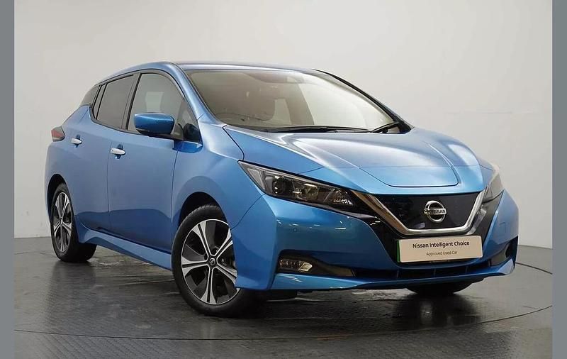 Blue Used 2021 Nissan Leaf N-Connecta Hatchback | £11,499 (Fair price) - Image 1/4
