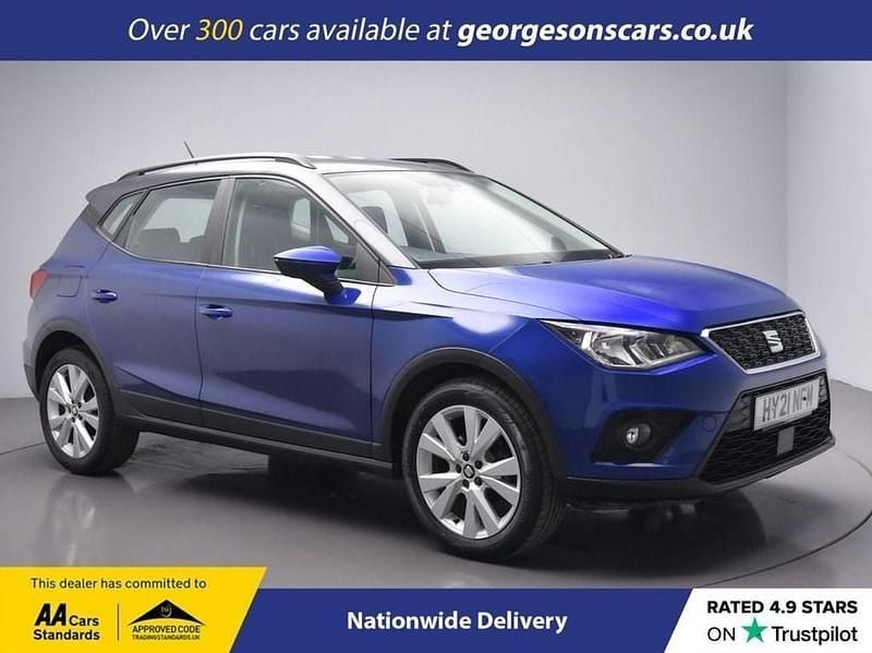 Blue Used 2021 Seat Arona SE Technology SUV | £11,500 (Fair price) - Image 1/4