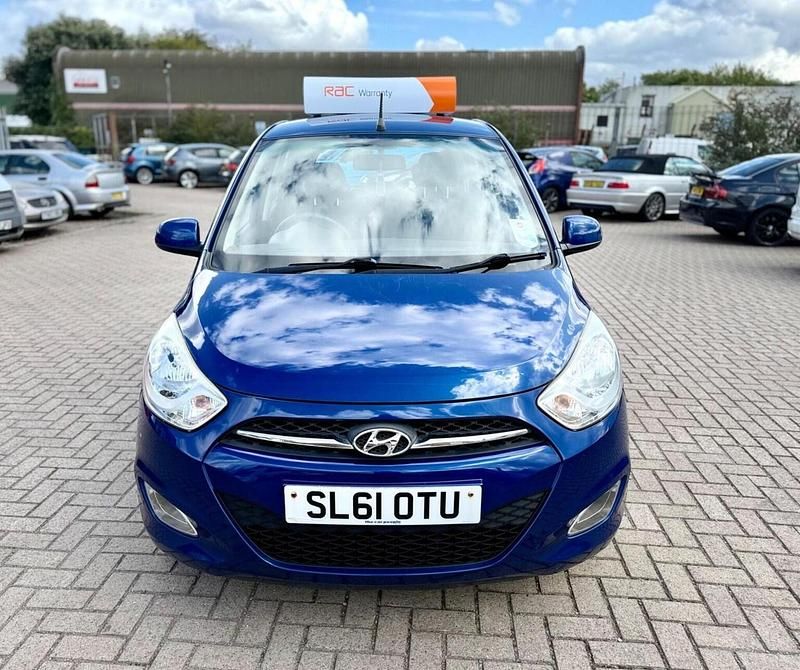 Used Hyundai i10 Active 2011 Blue Hatchback
