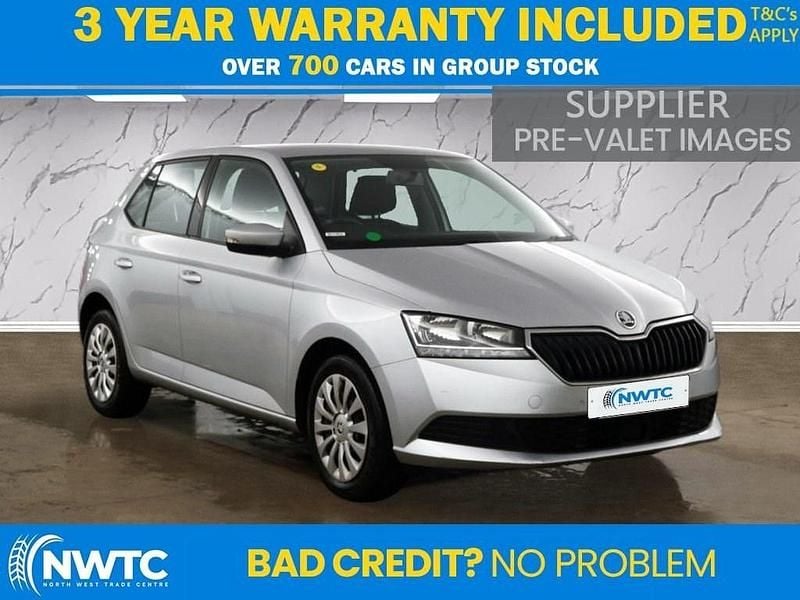 Used Skoda Fabia 75 HP (55 kW) 2019 Silver Hatchback