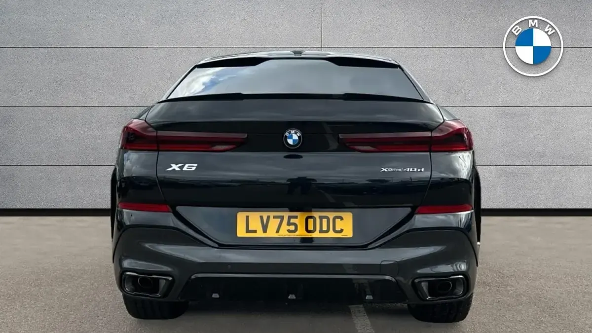 Used BMW X6 M Sport 347 HP (255 kW) 2025 Black SUV