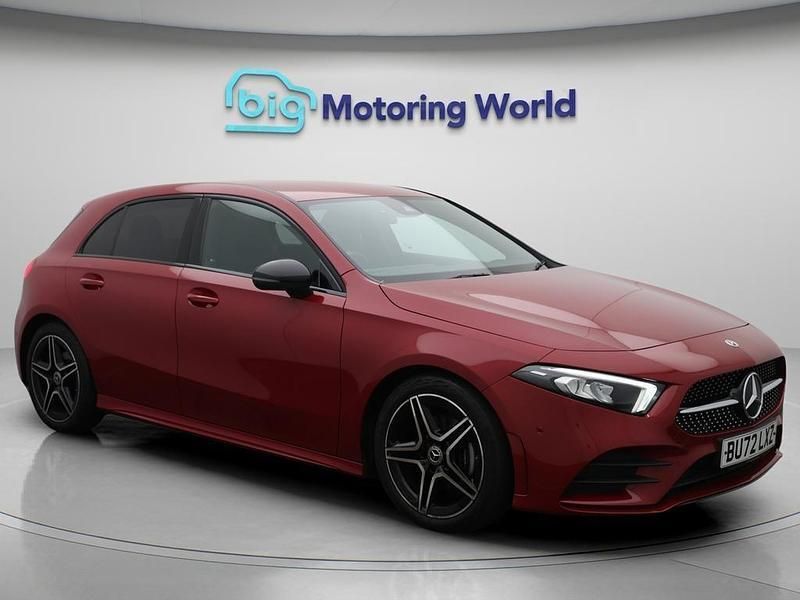 Red Used 2022 Mercedes A200 Executive Hatchback | £21,500 (Fair price) - Image 1/4