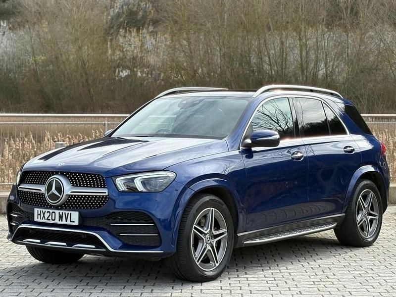 Used Mercedes GLE300 AMG line 2020 Blue Estate