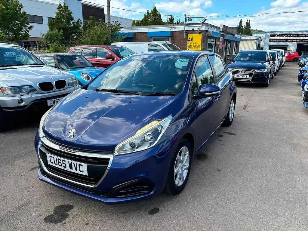 Used Peugeot 208 Active 2015 Blue Hatchback