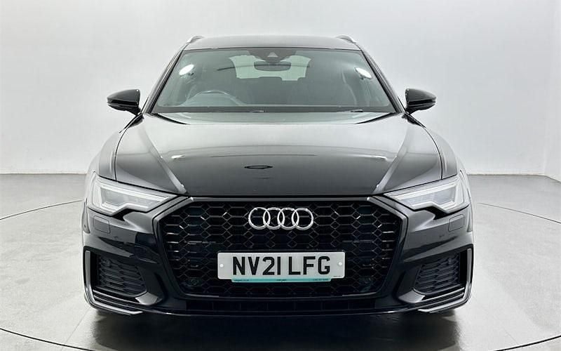 Used Audi A6 S-Line 204 HP (150 kW) 2021 Black Estate