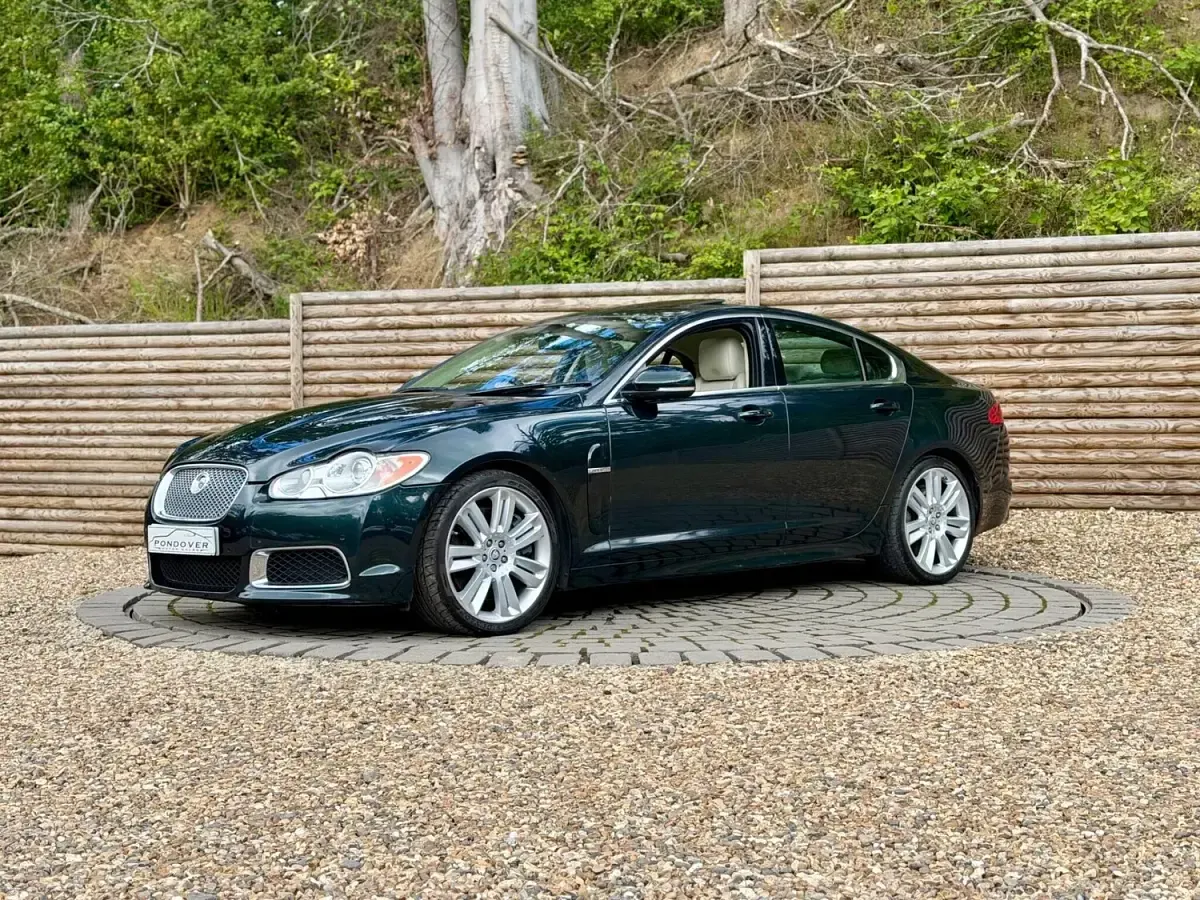 Used Jaguar XFR Supercharged 2009 Green Sedan