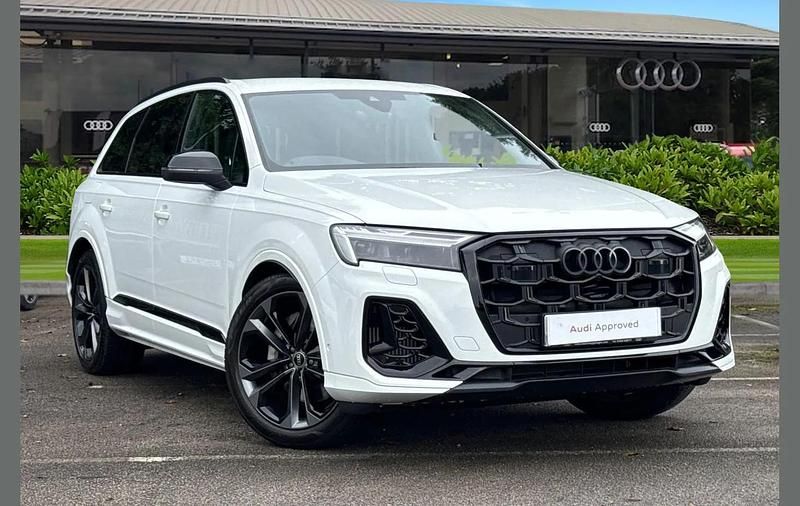 White Used 2025 Audi Q7 Black Edition SUV | £56,980 (Fair price) - Image 1/4