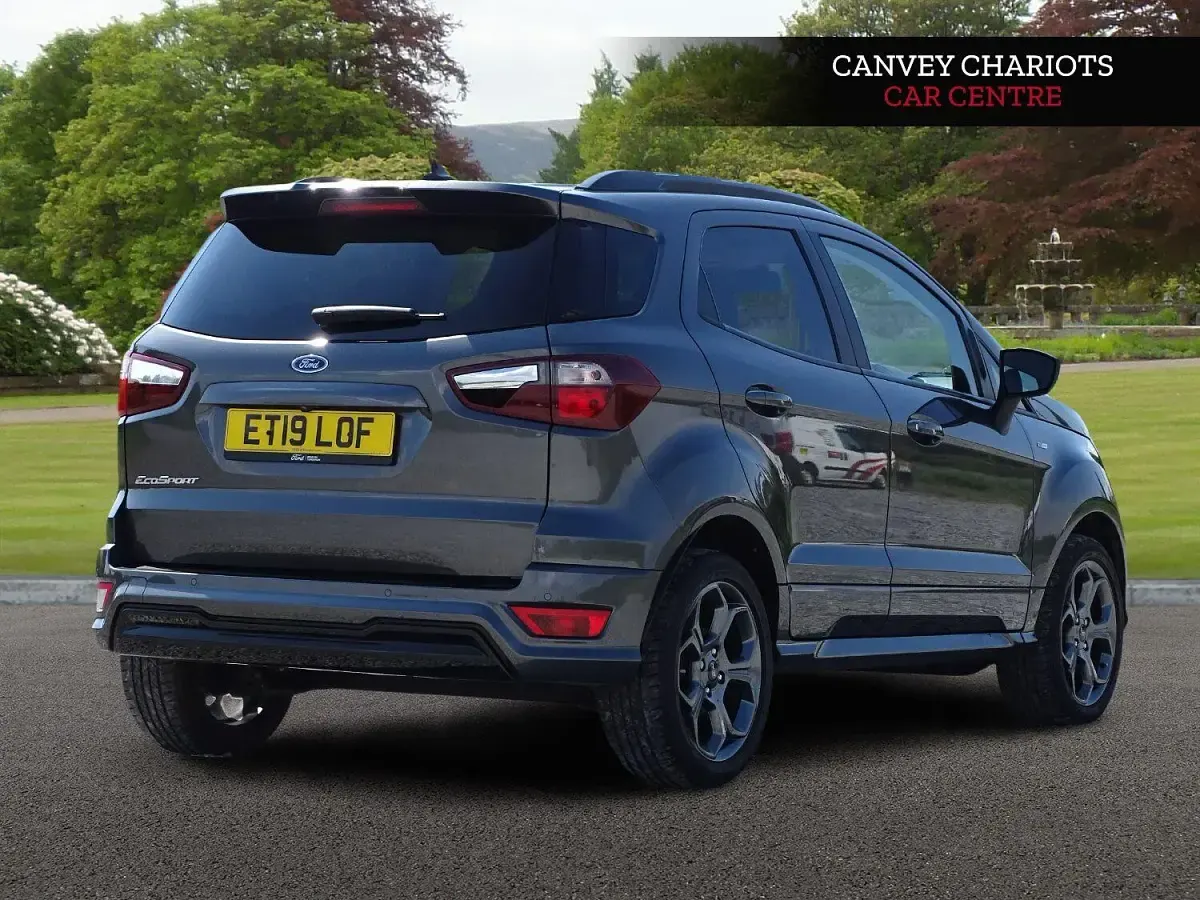 Usado Ford Ecosport ST-Line 125 CV (91 kW) 2019 Gris SUV