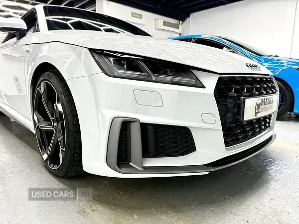 Used Audi TT S-Line 245 HP (180 kW) 2019 White Coupe