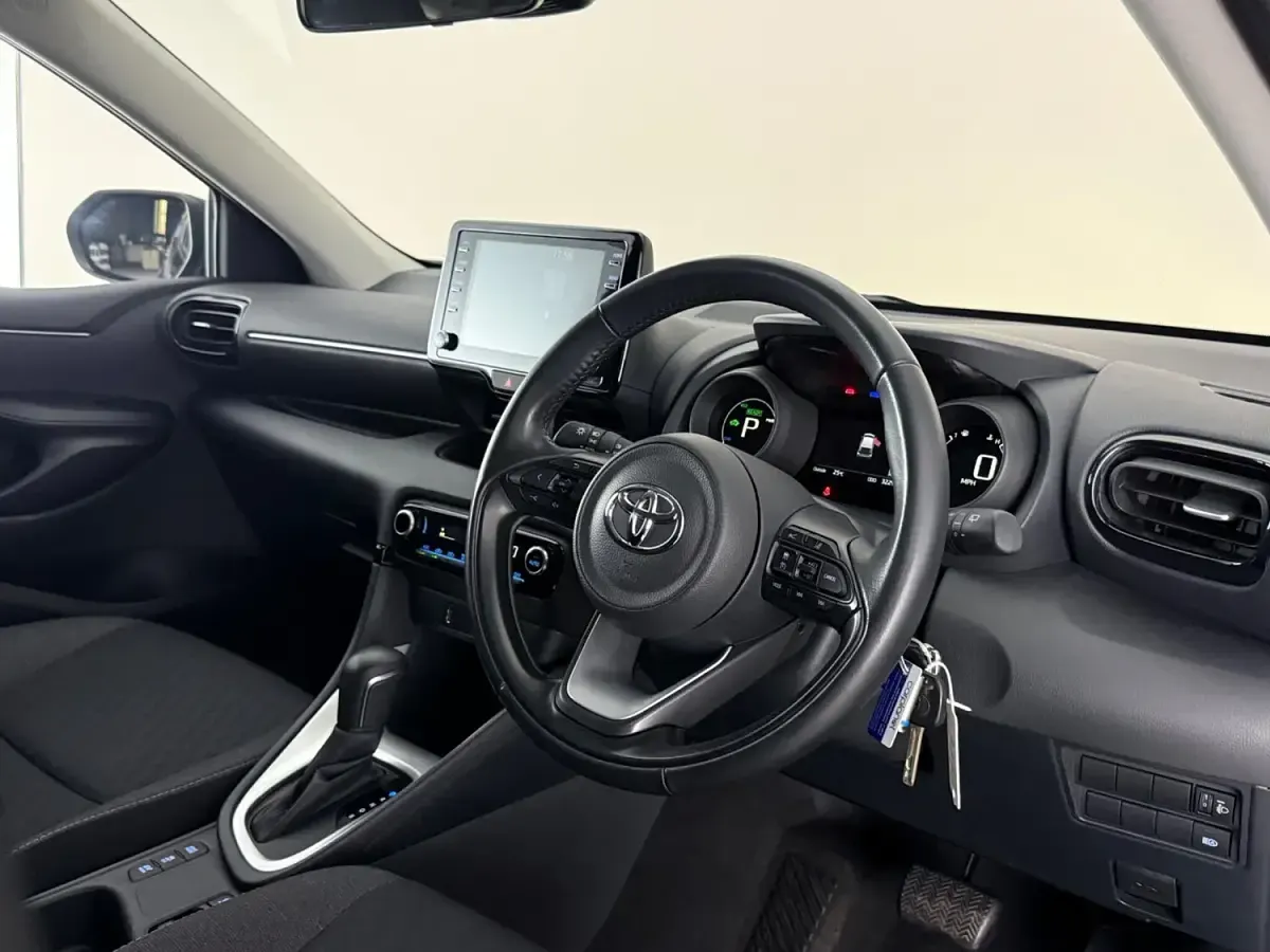 Used Toyota Yaris Design 2021 Black Hatchback