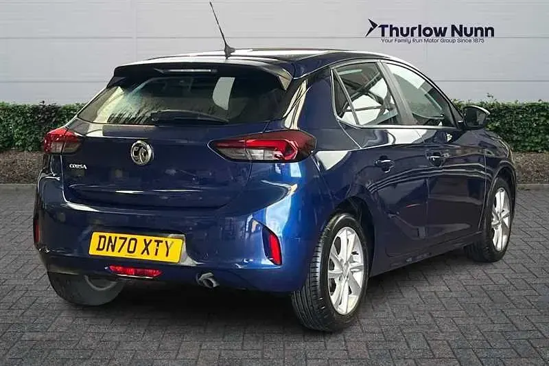Used Vauxhall Corsa 75 HP (55 kW) 2020 Blue Hatchback