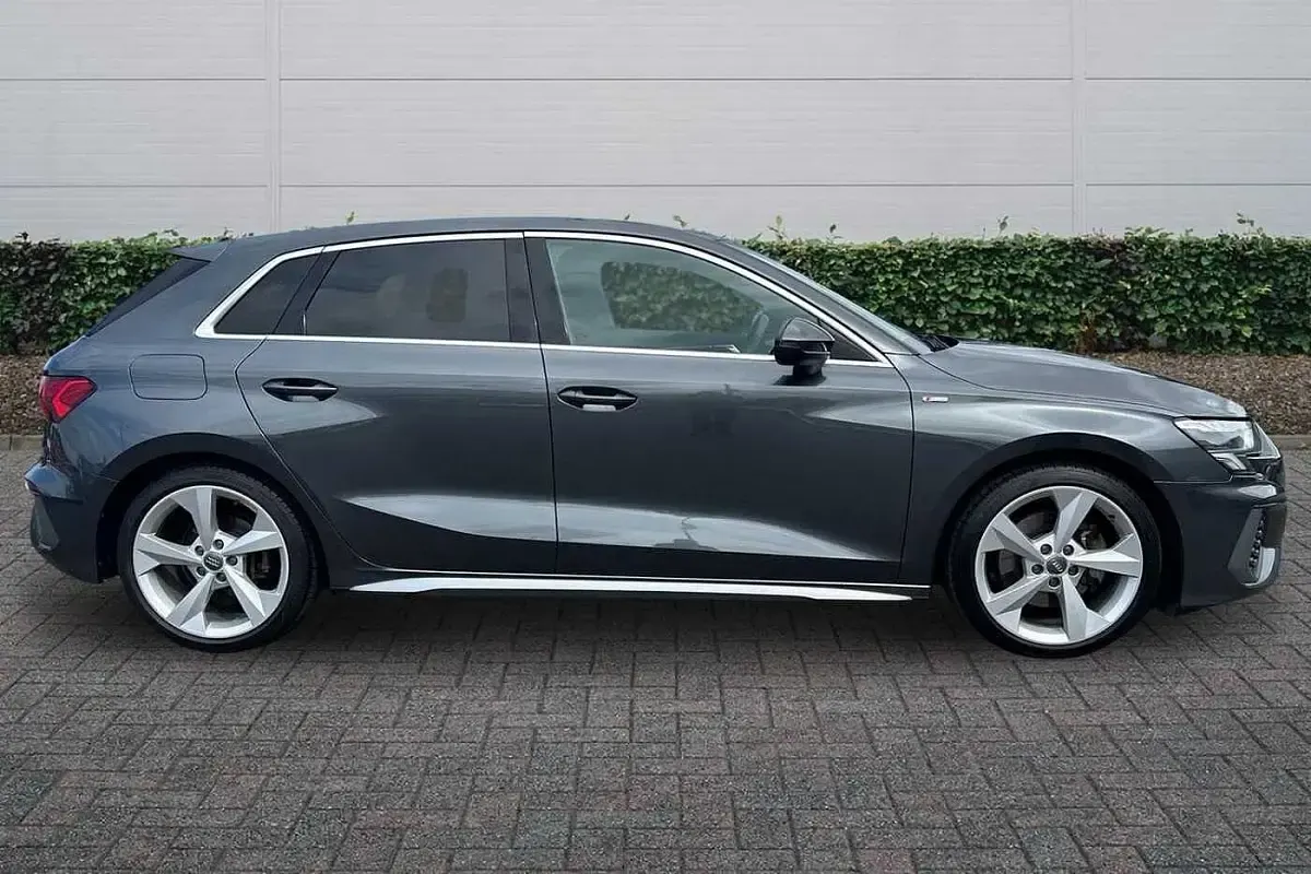 Used Audi A3 S-Line 150 HP (110 kW) 2020 Grey Sedan